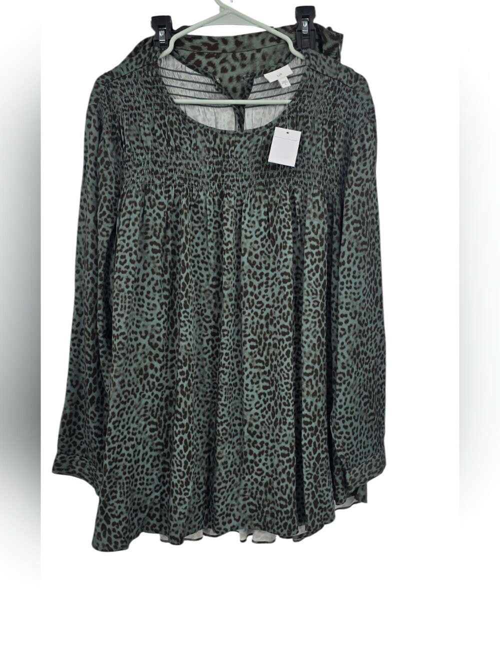 New J.Jill Cheetah Print Set XL